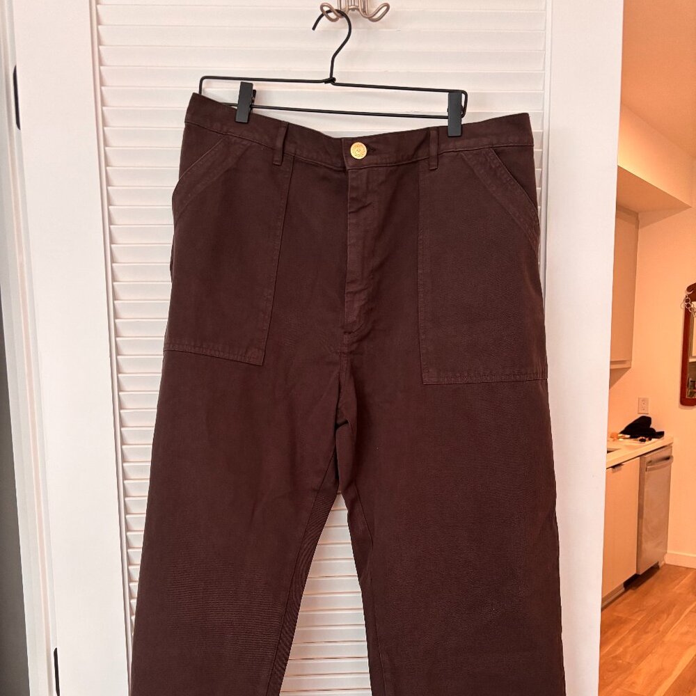 Big Bud Press Work Pants - Espresso Brown - Petite OXL - Unworn/New